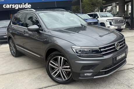 Grey 2018 Volkswagen Tiguan Wagon 162 Tsi Highline