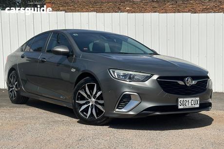 Grey 2018 Holden Commodore Liftback Rs