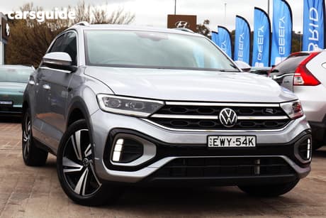 Silver 2022 Volkswagen T-ROC Wagon 140Tsi R-Line