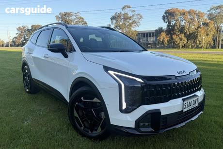 White 2026 Kia Sportage Wagon Gt-Line Hev (Fwd)