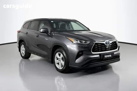 Silver 2023 Toyota Kluger Wagon Gx Hybrid Awd