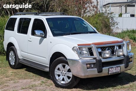 White 2006 Nissan Pathfinder Wagon Ti (4X4)