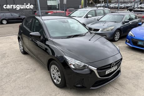 Black 2017 Mazda 2 Hatchback Neo