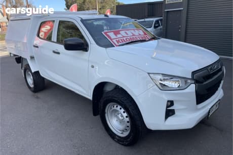 White 2022 Isuzu D-MAX Crew Cab Chassis Sx (4X2) High-Ride