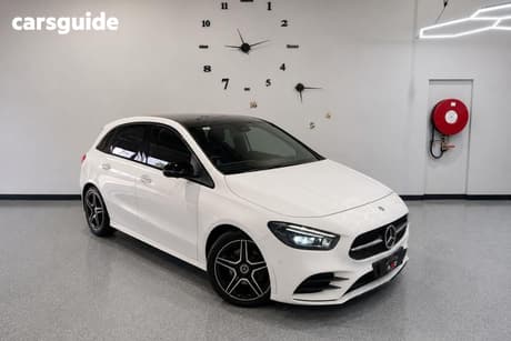 White 2019 Mercedes-Benz B180 Hatch W247 MY19.5