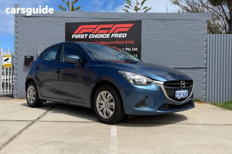 Blue 2017 Mazda Mazda2 Hatch NEO