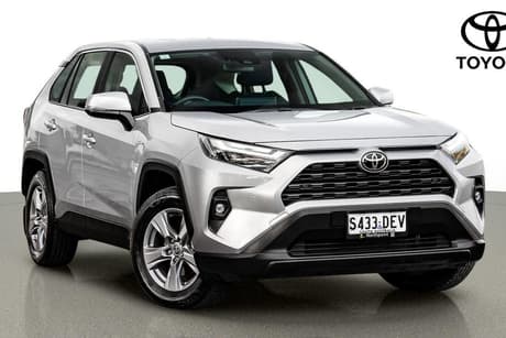 Silver 2025 Toyota RAV4 Wagon Gx (2Wd) Hybrid