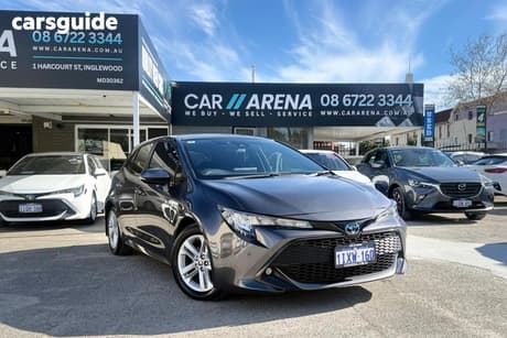 Grey 2021 Toyota Corolla Hatchback Sx Hybrid