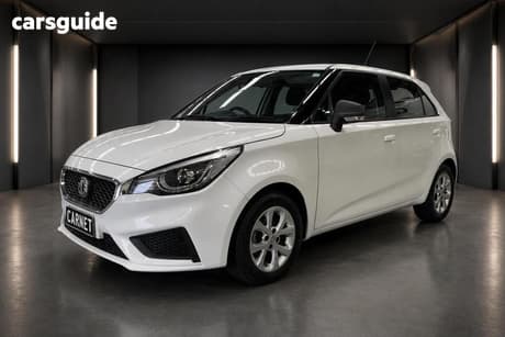 White 2023 MG MG3 Hatchback Core (With Navigation)