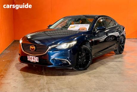 Blue 2016 Mazda 6 Sedan Atenza