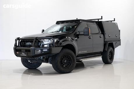 Black 2018 Ford Ranger Dual Cab Pick-up Wildtrak 3.2 (4X4)