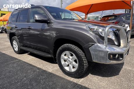 Grey 2016 Toyota Landcruiser Prado Wagon Gxl (4X4)