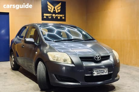 Grey 2007 Toyota Corolla Hatchback Ascent Seca