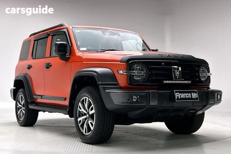 Orange 2025 GWM Tank 300 Wagon Ultra Diesel
