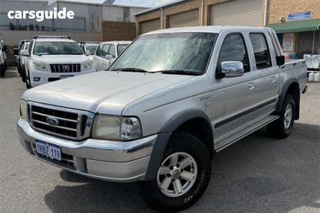 Silver 2006 Ford Courier Crew Cab Pickup Xlt (4X4)