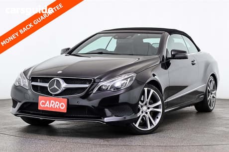 Black 2014 Mercedes-Benz E400 Cabriolet
