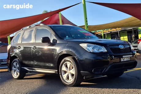 Black 2014 Subaru Forester Wagon 2.0D