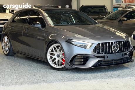 Grey 2020 Mercedes-Benz A45 Hatchback S 4Matic