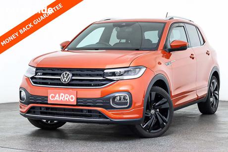 Orange 2022 Volkswagen T-Cross Wagon 85Tfsi Style (Restricted Feat)