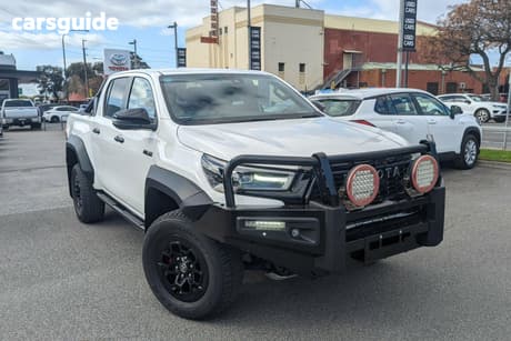 White 2024 Toyota Hilux Double Cab Pick Up Gr-Sport (4X4)