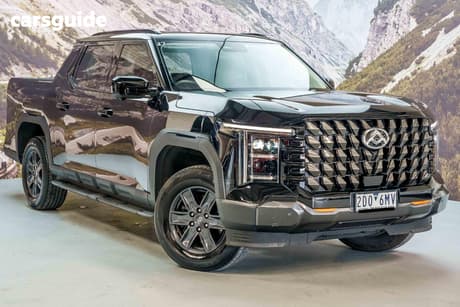 Black 2025 LDV Terron 9 Double Cab Pick Up Origin