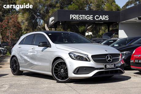 Silver 2018 Mercedes-Benz A200 Hatchback