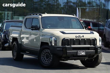 Beige 2026 Kia Tasman Double Cab Pick Up S (4X2) (Std) Black Fender