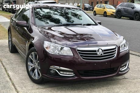 Red 2013 Holden Calais Sedan