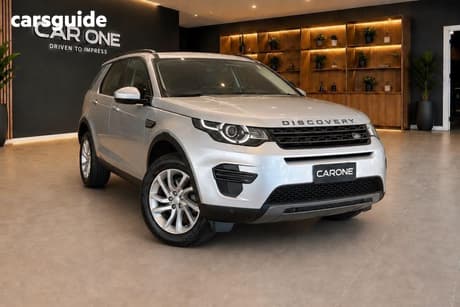 Silver 2017 Land Rover Discovery Sport Wagon Td4 (110Kw) Se 5 Seat