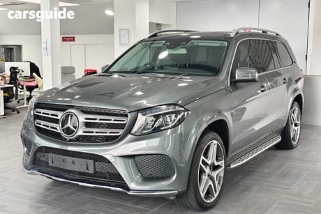Grey 2016 Mercedes-Benz GLS350 Wagon D 4Matic