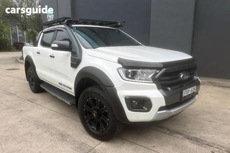 White 2021 Ford Ranger Double Cab Pick Up Wildtrak 3.2 (4X4)