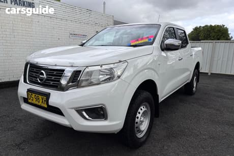 White 2018 Nissan Navara Dual Cab Pick-up Rx (4X4)