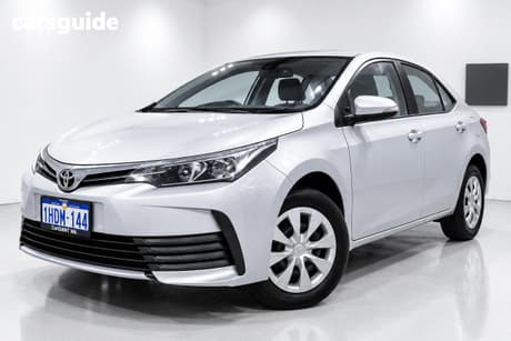 Silver 2019 Toyota Corolla Sedan Ascent
