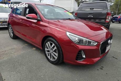 Red 2017 Hyundai I30 Hatchback Active