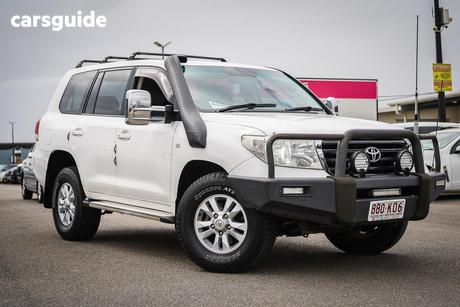 White 2008 Toyota Landcruiser Wagon Gxl (4X4)