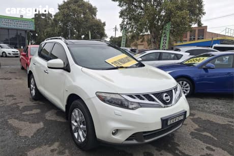 White 2012 Nissan Murano Wagon Ti