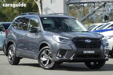 Grey 2025 Subaru Forester Wagon 2.5I-S (Awd) Sti Sport