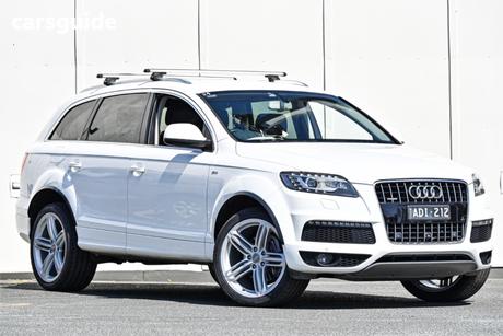 White 2014 Audi Q7 Wagon 3.0 Tdi Quattro