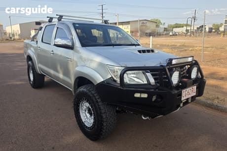 Silver 2012 Toyota Hilux Dual Cab Pick-up Sr5 (4X4)