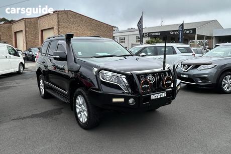 Black 2017 Toyota Landcruiser Prado Wagon Altitude Spl Edt
