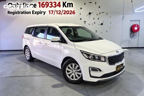 White 2018 Kia Carnival Wagon S
