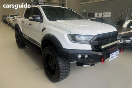 White 2019 Ford Ranger Double Cab Pick Up Raptor 2.0 (4X4)