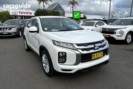 White 2024 Mitsubishi ASX Wagon Es (2Wd)