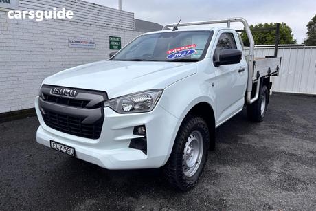 White 2021 Isuzu D-MAX Cab Chassis Sx (4X2)