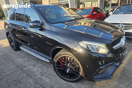 Black 2017 Mercedes-Benz GLE63 Wagon S 4Matic
