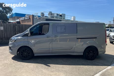 Grey 2023 Ford Transit Custom Van 320L Sport Dciv (Lwb)