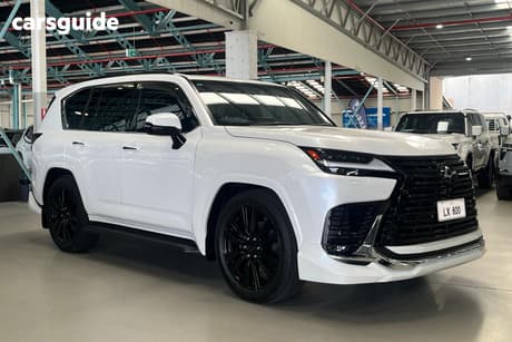 White 2023 Lexus LX600 Wagon