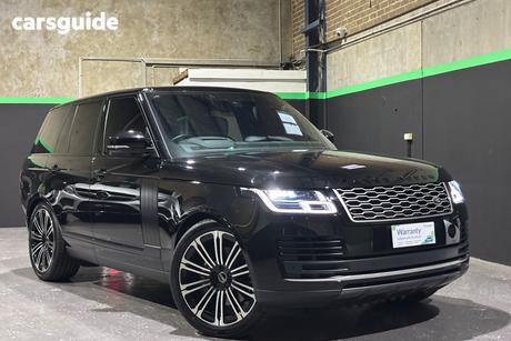 Black 2019 Land Rover Range Rover Wagon Sdv8 Vogue Swb (250Kw)