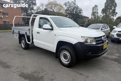 White 2013 Volkswagen Amarok Cab Chassis Tsi300 (4X2)