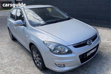 Silver 2011 Hyundai I30 Hatchback Slx